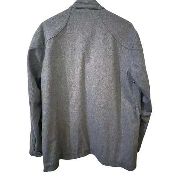 Mother Freedom "Wellfleet" Heather Grey Wool Field Jacket Made In USA Size Large - Picture 7 of 11